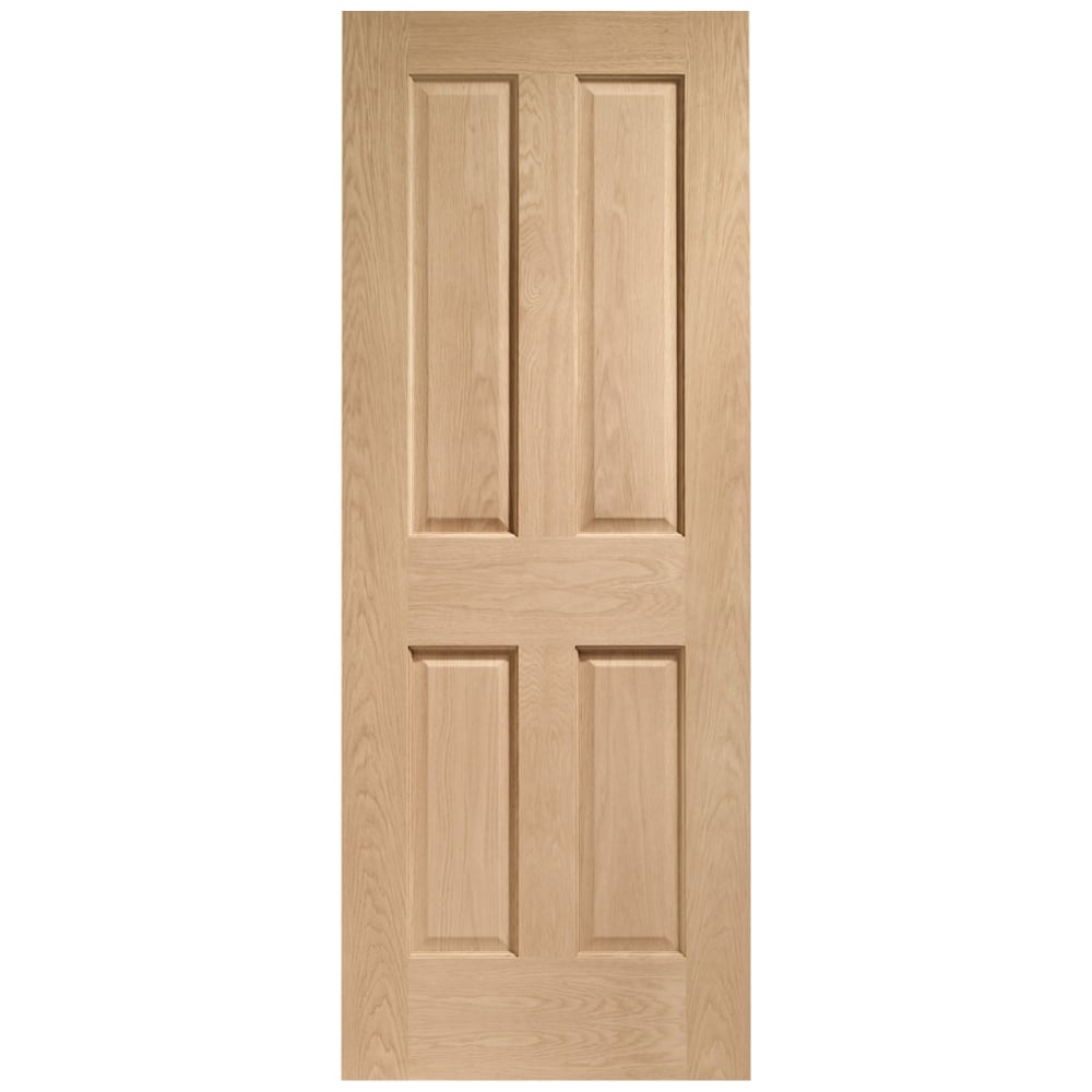 XL Joinery Internal Oak Victorian 4 Panel Door