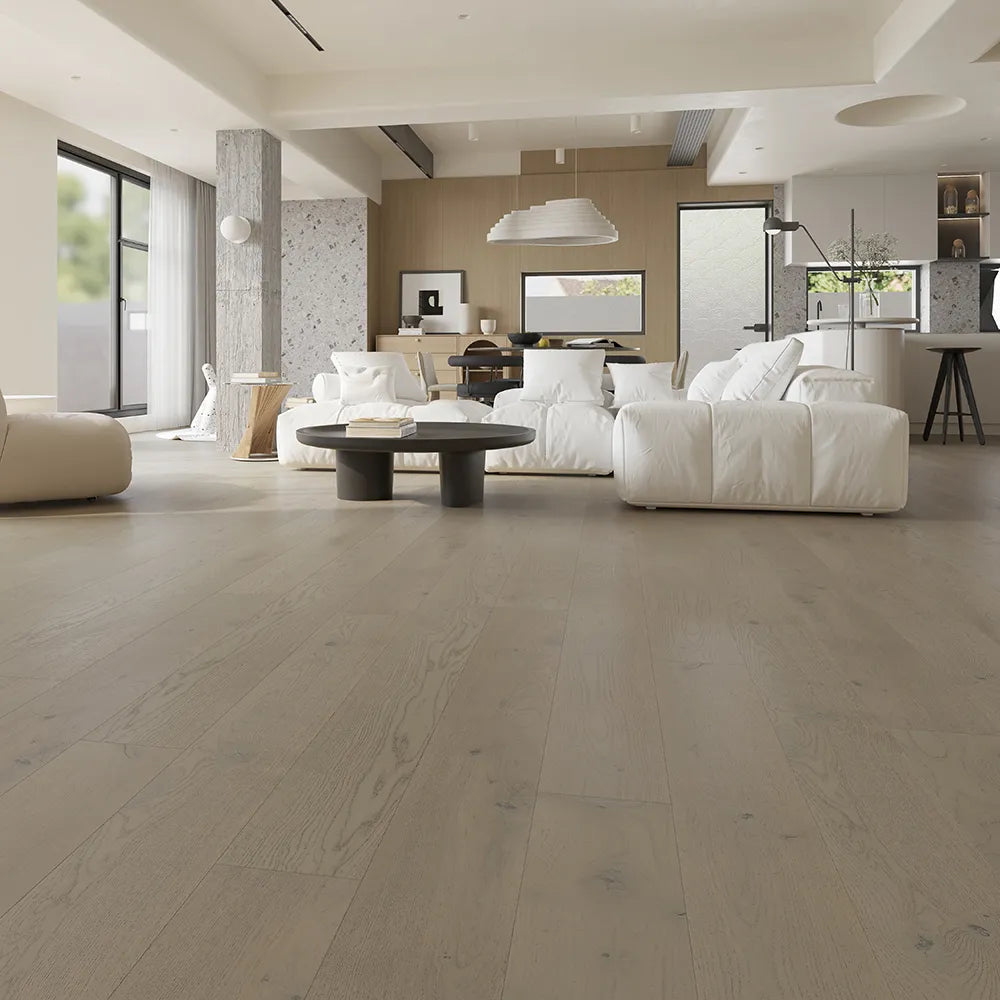 Floor Supplies Online Maxiply Platinum Oak Brushed Matt Lacquered Click 12x190mm 12mm Engineered Wood Flooring