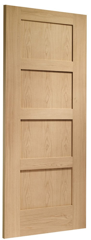 XL Joinery Internal Oak Door Shaker 4 Panel