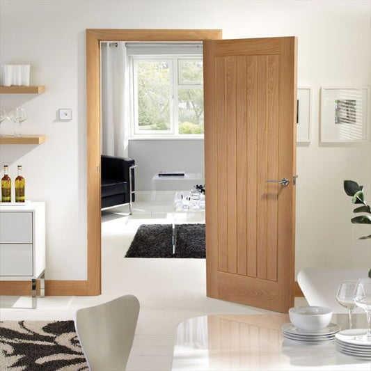 XL Joinery Internal Oak Door Suffolk Essential Fire Door FD30